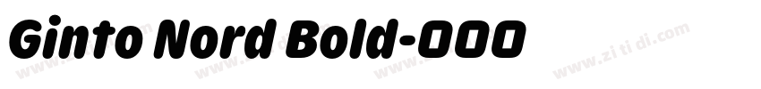 Ginto Nord Bold字体转换 Ginto Nord Bold字体转换